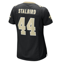 Isaiah Stalbird New Orleans Saints Women's Team Game Jersey - Black