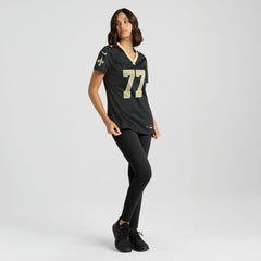 Dillon Radunz New Orleans Saints Women's Team Game Jersey - Black