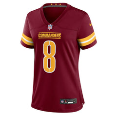 Marcus Mariota Washington Commanders Women's Team Game Jersey - Burgundy