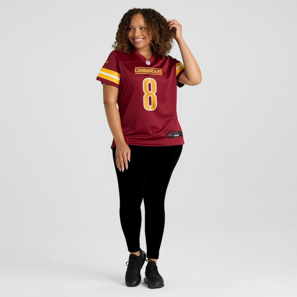 Marcus Mariota Washington Commanders Women's Team Game Jersey - Burgundy