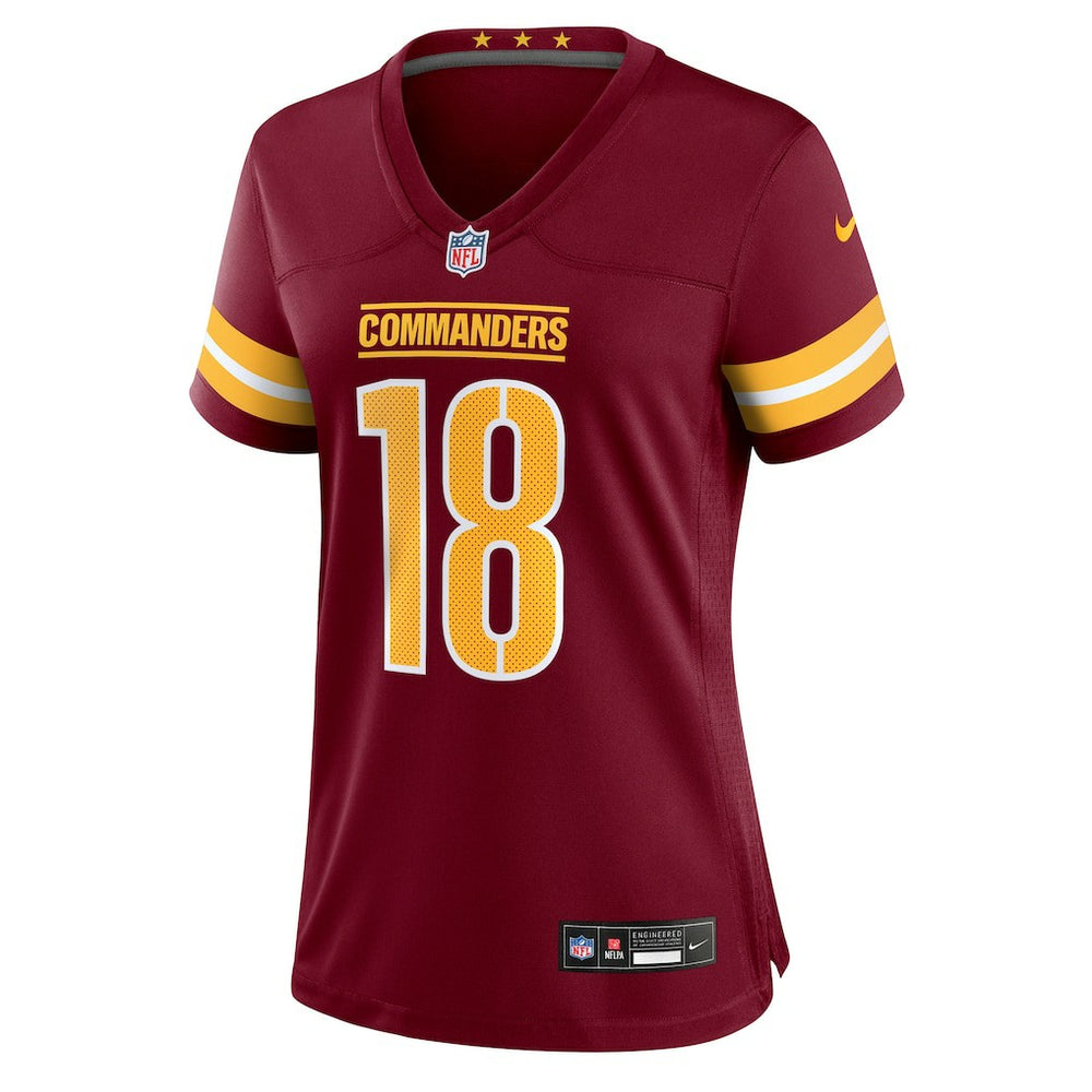 Tyler Owens Washington Commanders Women's Team Game Jersey - Burgundy