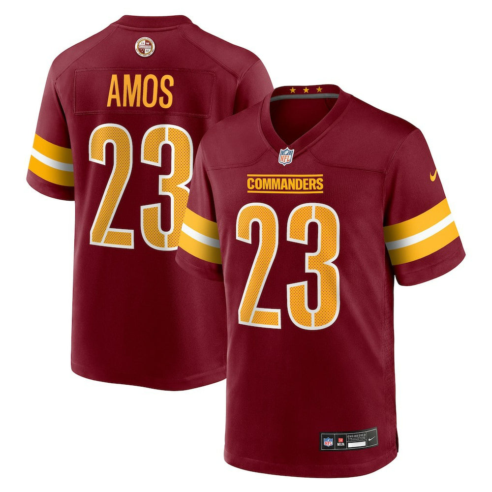Trey Amos Washington Commanders Team Game Jersey - Burgundy