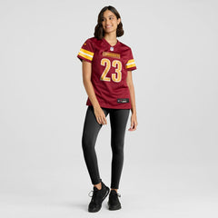 Trey Amos Washington Commanders Women's Team Game Jersey - Burgundy