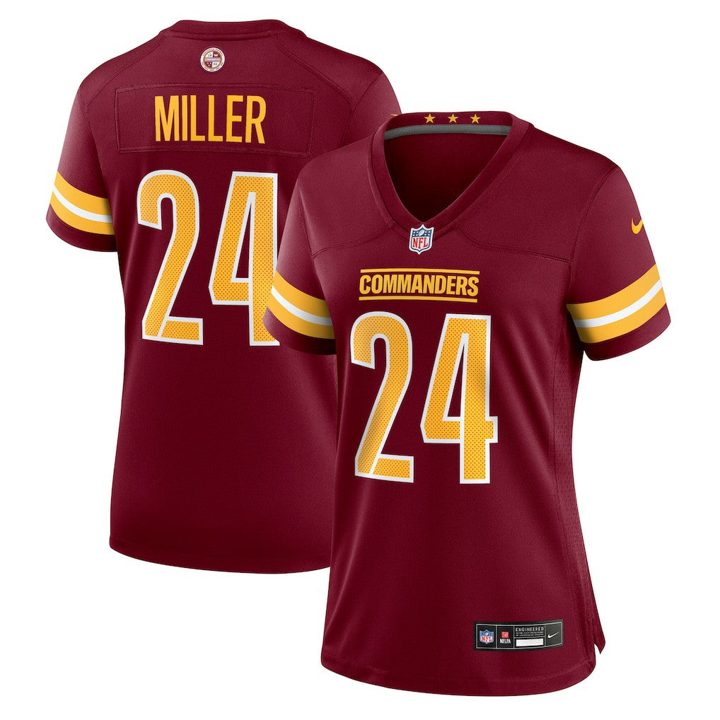 Von Miller Washington Commanders Women's Team Game Jersey - Burgundy