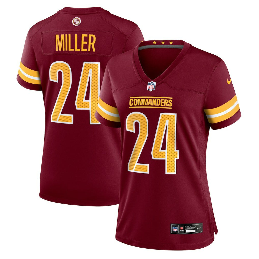 Von Miller Washington Commanders Women's Team Game Jersey - Burgundy