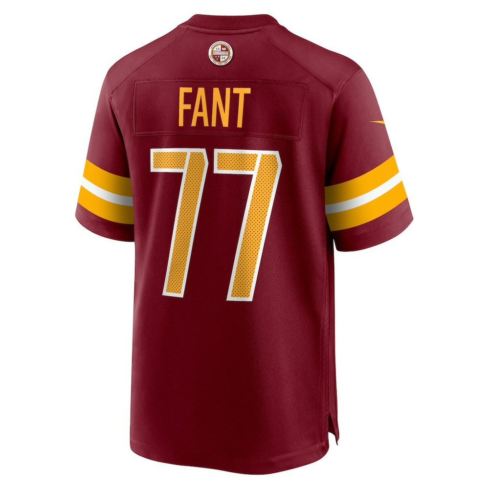 George Fant Washington Commanders Team Game Jersey - Burgundy