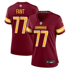 George Fant Washington Commanders Women's Team Game Jersey - Burgundy