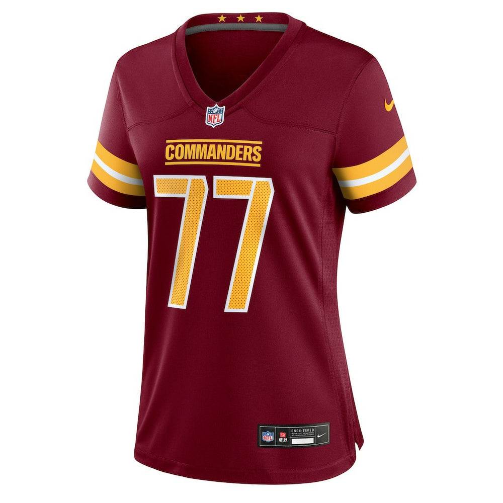 George Fant Washington Commanders Women's Team Game Jersey - Burgundy