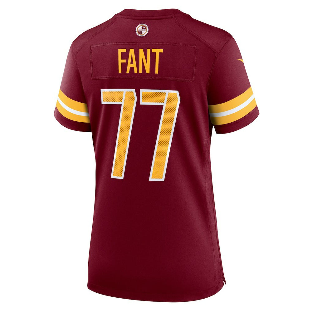 George Fant Washington Commanders Women's Team Game Jersey - Burgundy