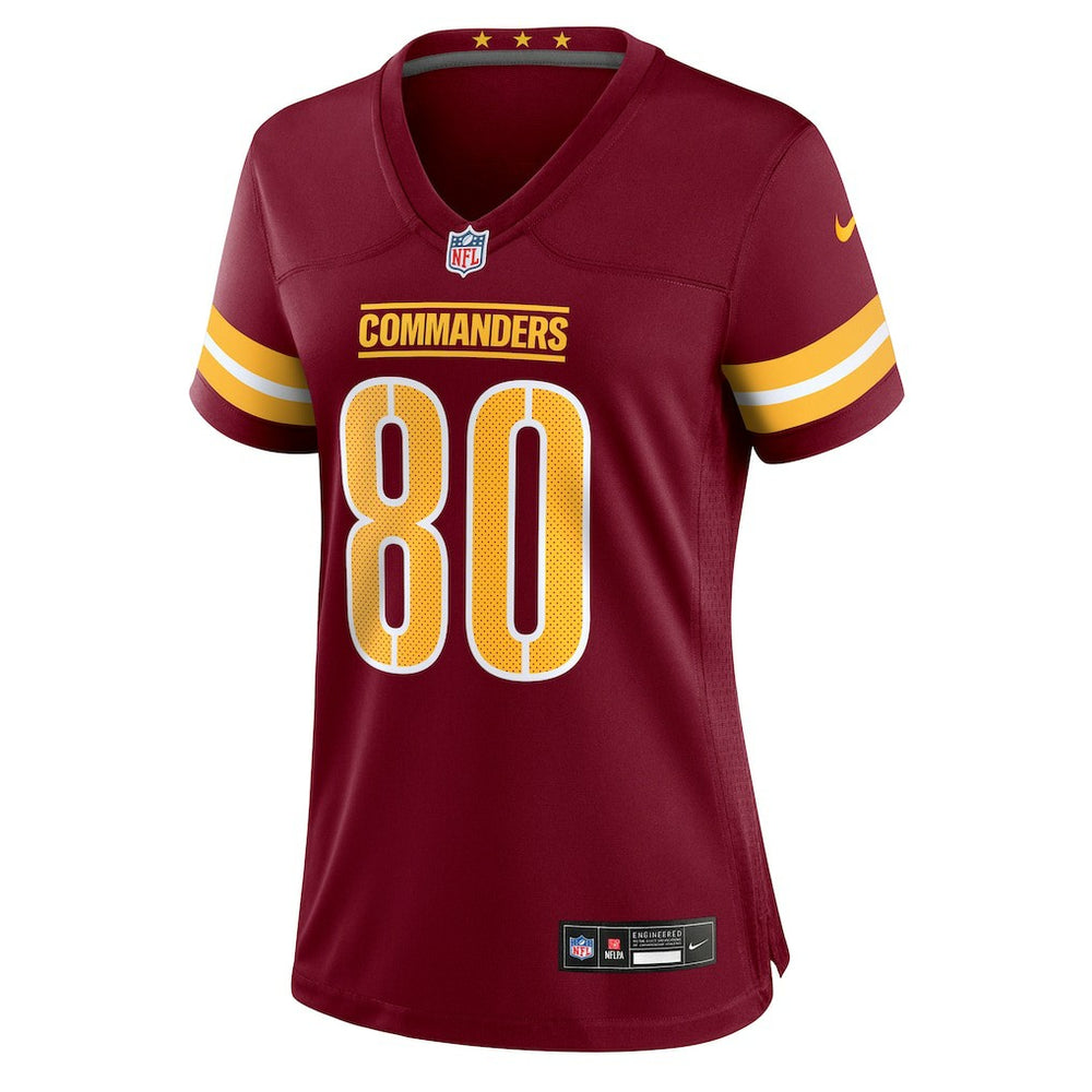 Tyree Jackson Washington Commanders Women's Team Game Jersey - Burgundy