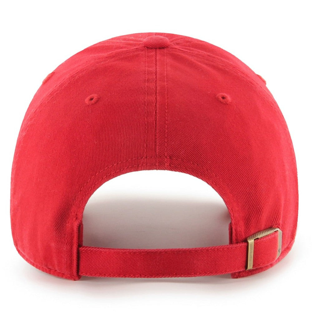 Philadelphia Phillies 2025 NL East Division Champions Clean Up Adjustable Hat Red | 47 brand