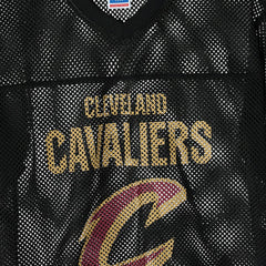 Cleveland Cavaliers OVO x NBA Mesh Football Fashion Jersey sale - Black cheap