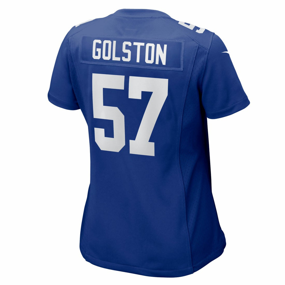 Chauncey Golston New York Giants Women's Team Game Jersey - Royal
