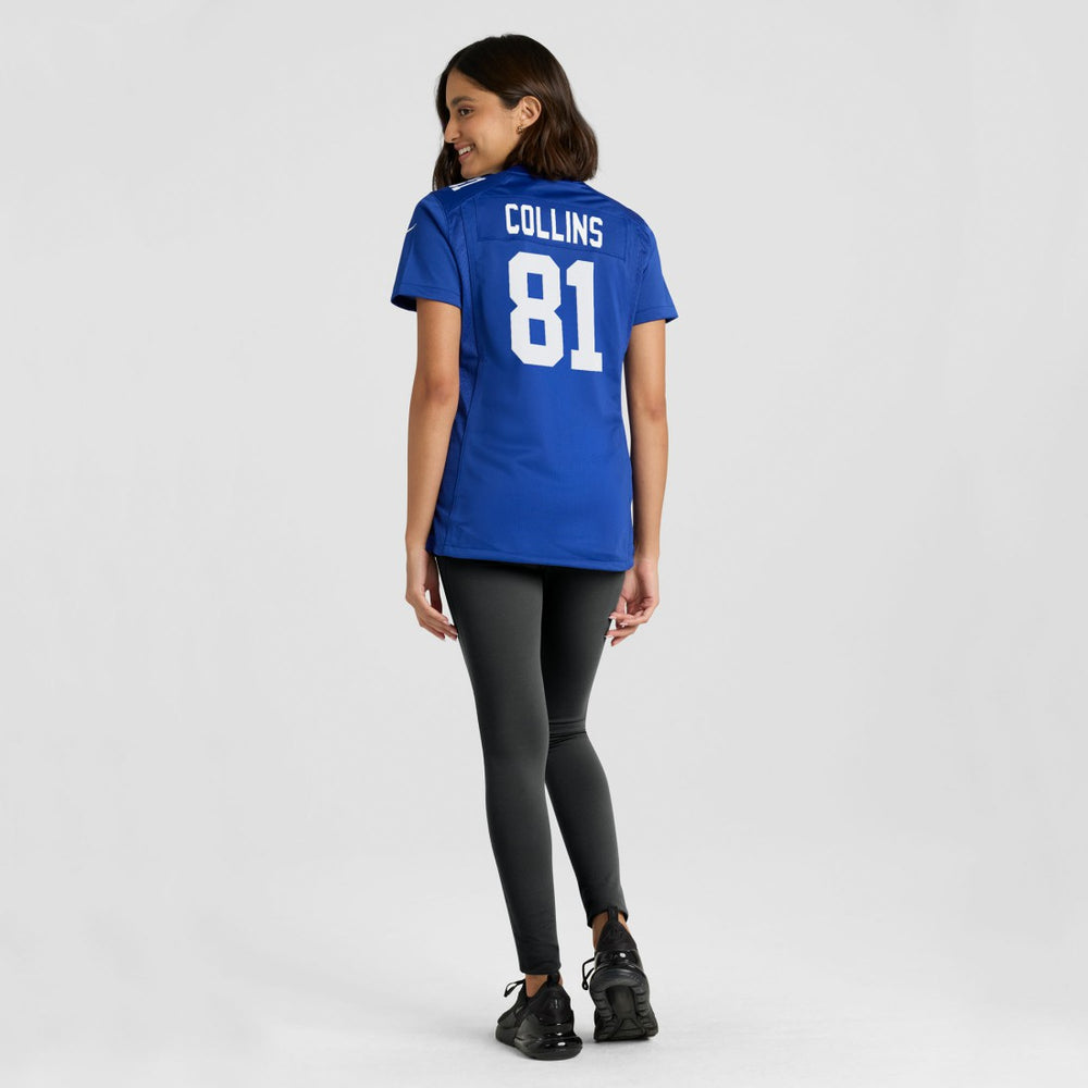 Beaux Collins New York Giants Women's Team Game Jersey - Royal
