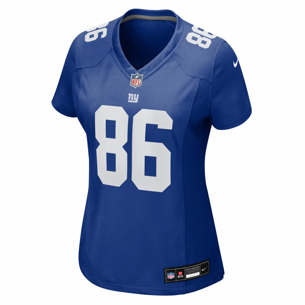 Thomas Fidone II New York Giants Women's Team Game Jersey - Royal