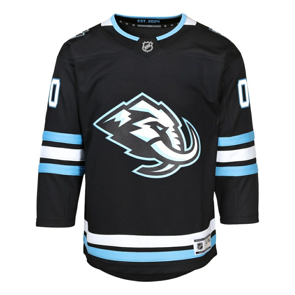 Utah Mammoth Youth Home Premier Custom Jersey Black