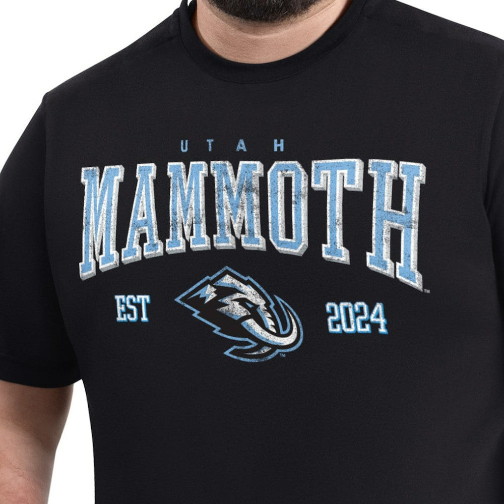 Utah Mammoth G-III Sports by Carl Banks Adaptive Classic Team Graphic T-Shirt Black