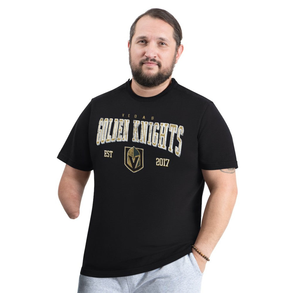 Vegas Golden Knights G-III Sports by Carl Banks Adaptive Classic Team Graphic T-Shirt Black