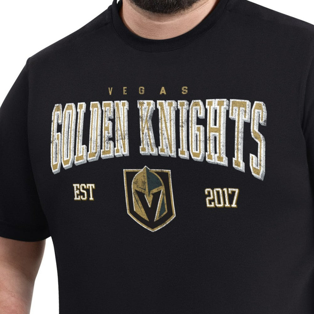 Vegas Golden Knights G-III Sports by Carl Banks Adaptive Classic Team Graphic T-Shirt Black