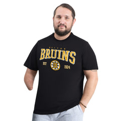 Boston Bruins G-III Sports by Carl Banks Adaptive Classic Team Graphic T-Shirt Black