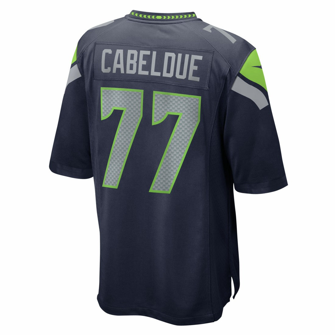 Bryce Cabeldue Seattle Seahawks Team Game Jersey - College Navy