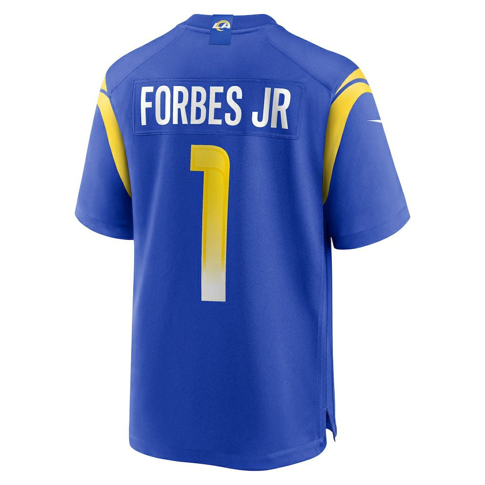 Emmanuel Forbes Jr. Los Angeles Rams Team Game Jersey - Royal