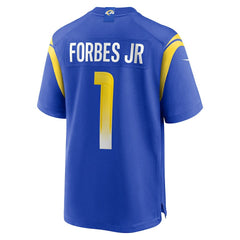 Emmanuel Forbes Jr. Los Angeles Rams Team Game Jersey - Royal