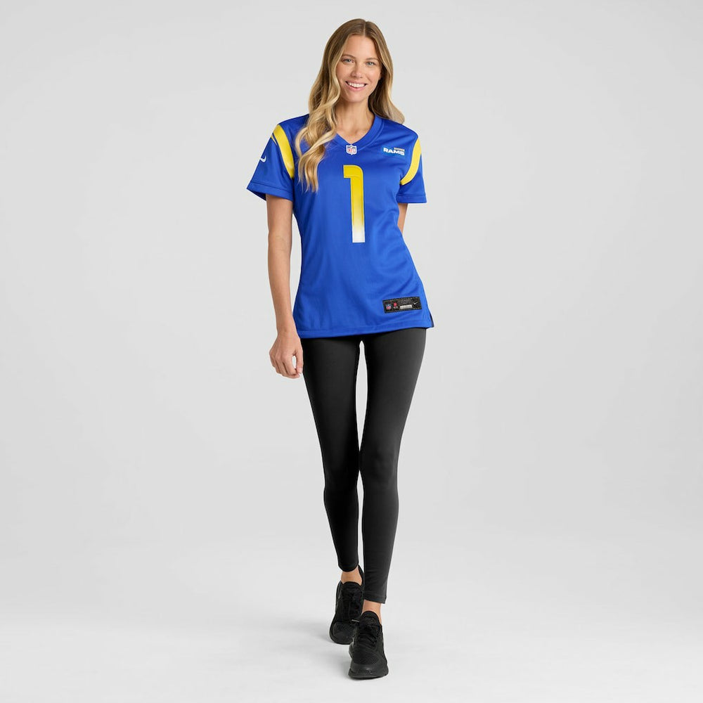 Emmanuel Forbes Jr. Los Angeles Rams Women's Team Game Jersey - Royal
