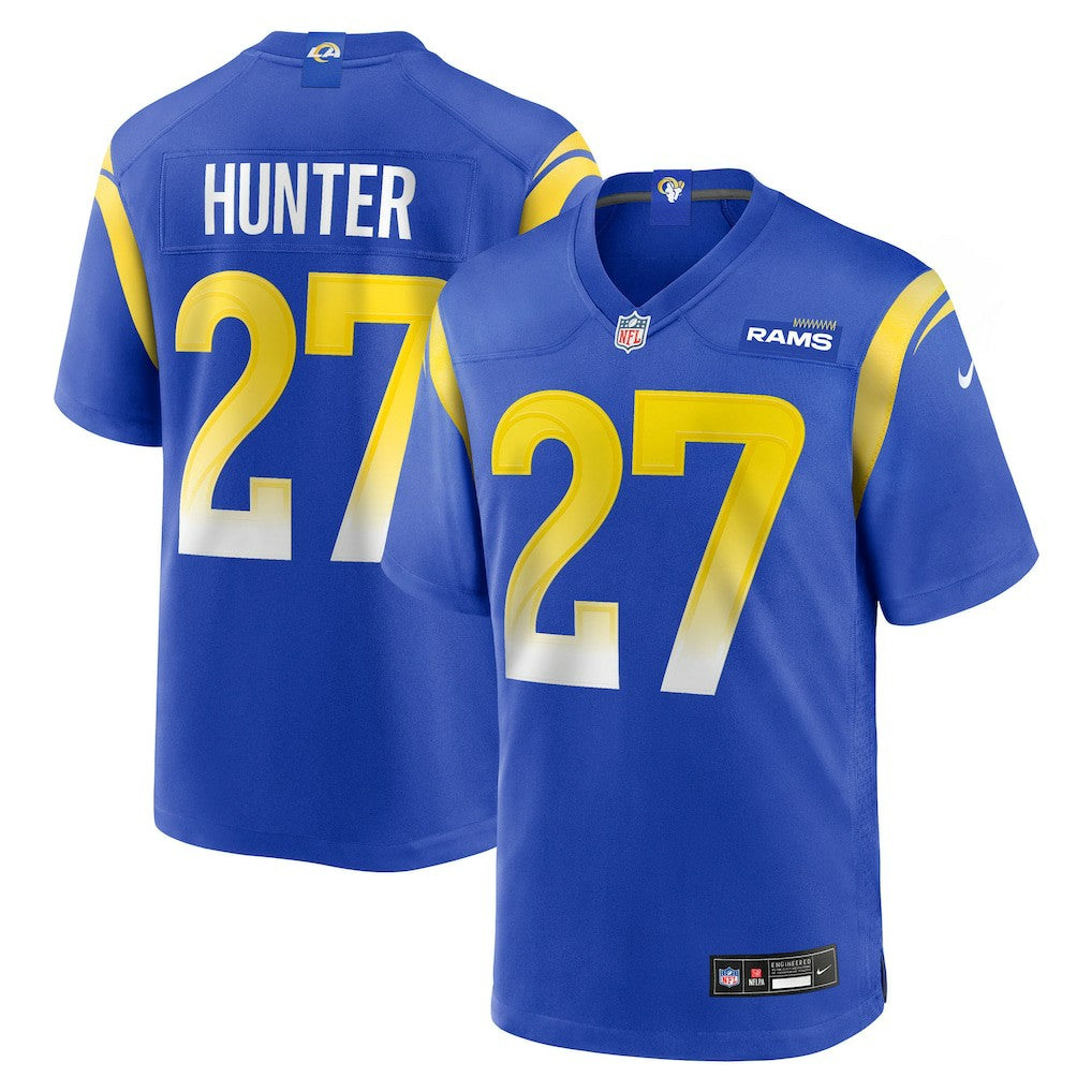 Jarquez Hunter Los Angeles Rams Team Game Jersey - Royal