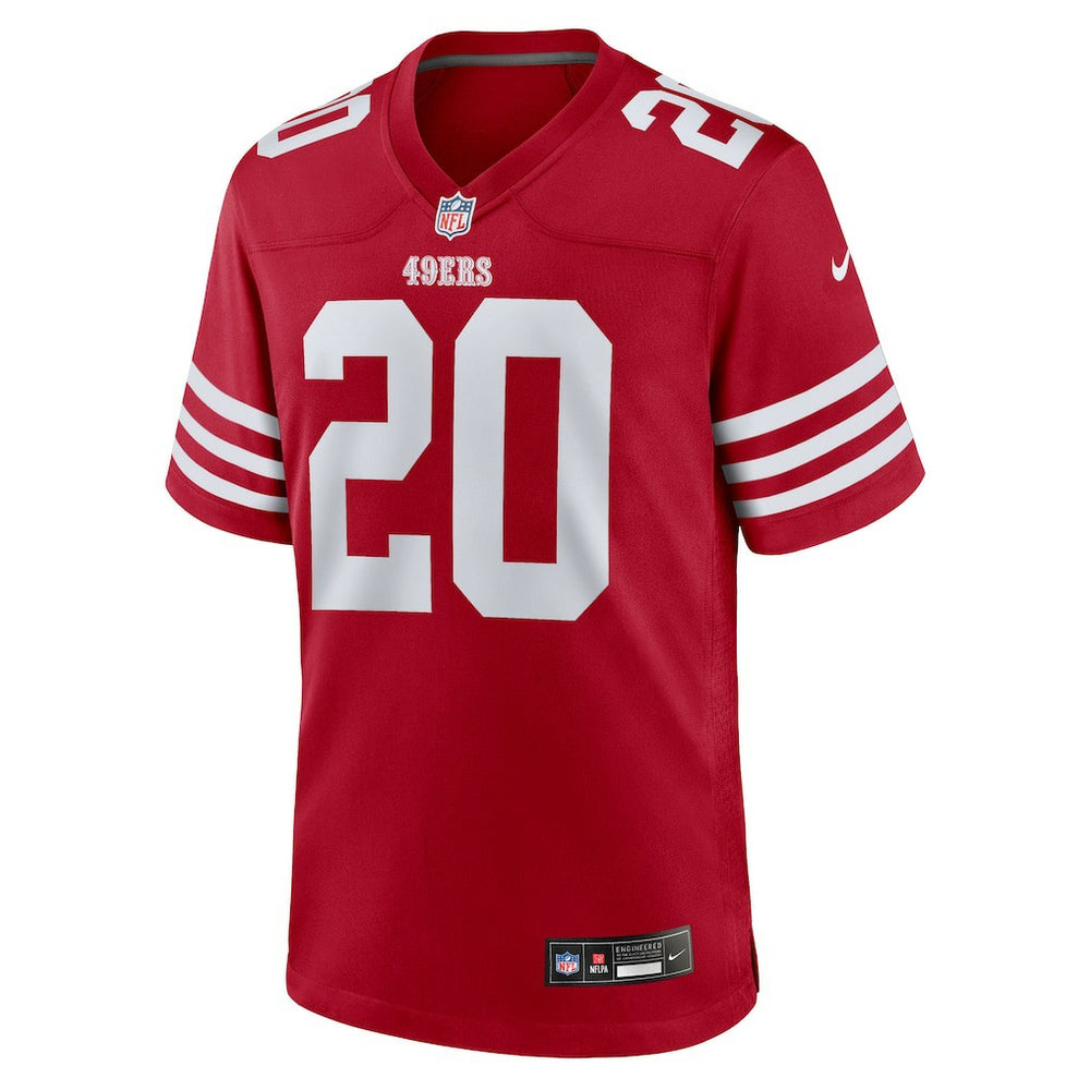 Upton Stout San Francisco 49ers Team Game Jersey - Scarlet
