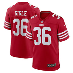 Marques Sigle San Francisco 49ers Team Game Jersey - Scarlet