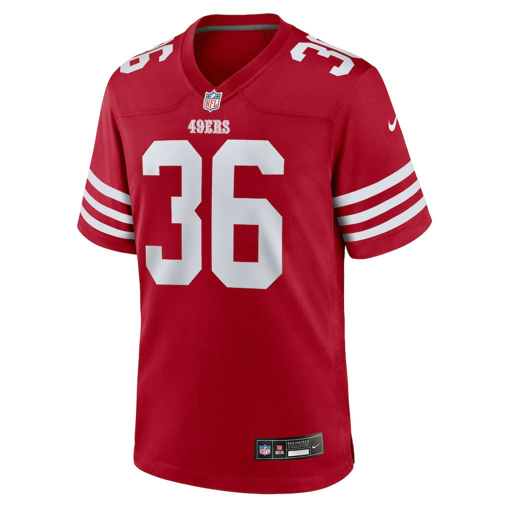 Marques Sigle San Francisco 49ers Team Game Jersey - Scarlet