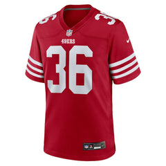 Marques Sigle San Francisco 49ers Team Game Jersey - Scarlet