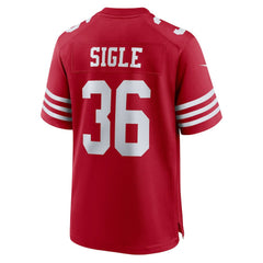 Marques Sigle San Francisco 49ers Team Game Jersey - Scarlet