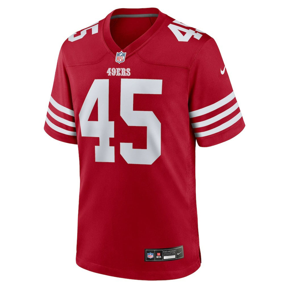 Nick Martin San Francisco 49ers Team Game Jersey - Scarlet
