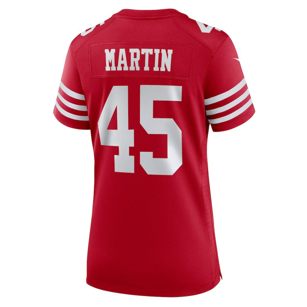 Nick Martin San Francisco 49ers Women's Team Game Jersey - Scarlet