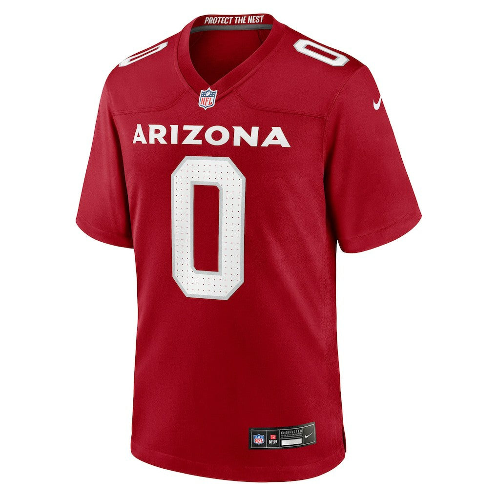 Will Johnson Arizona Cardinals Team Game Jersey - Cardinal