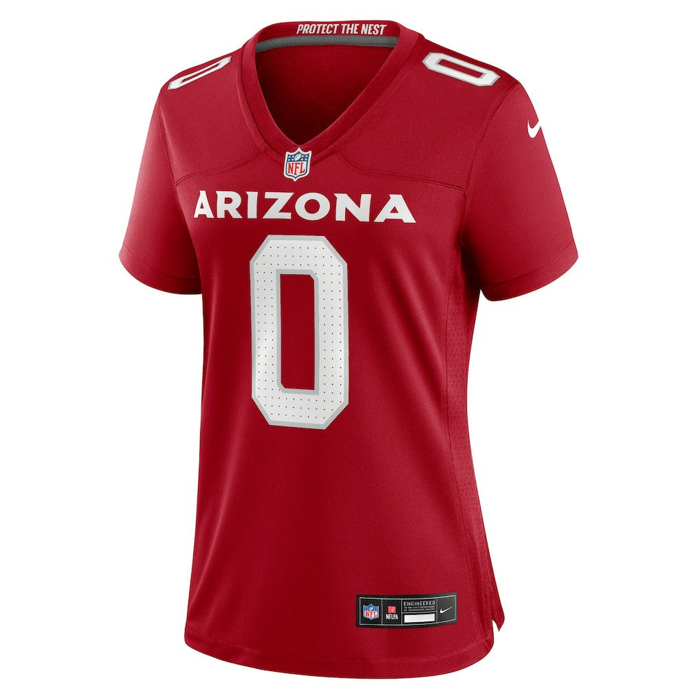 Will Johnson Arizona Cardinals Women's Team Game Jersey - Cardinal