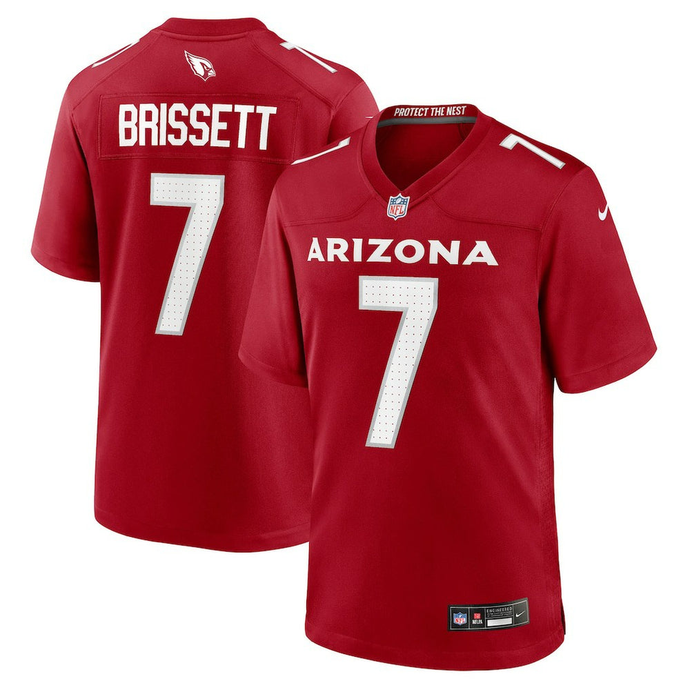 Jacoby Brissett Arizona Cardinals Team Game Jersey - Cardinal