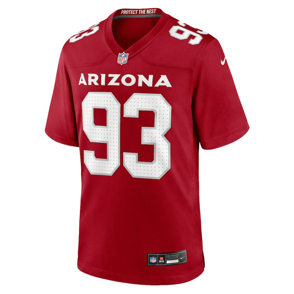 Calais Campbell Arizona Cardinals Team Game Jersey - Cardinal