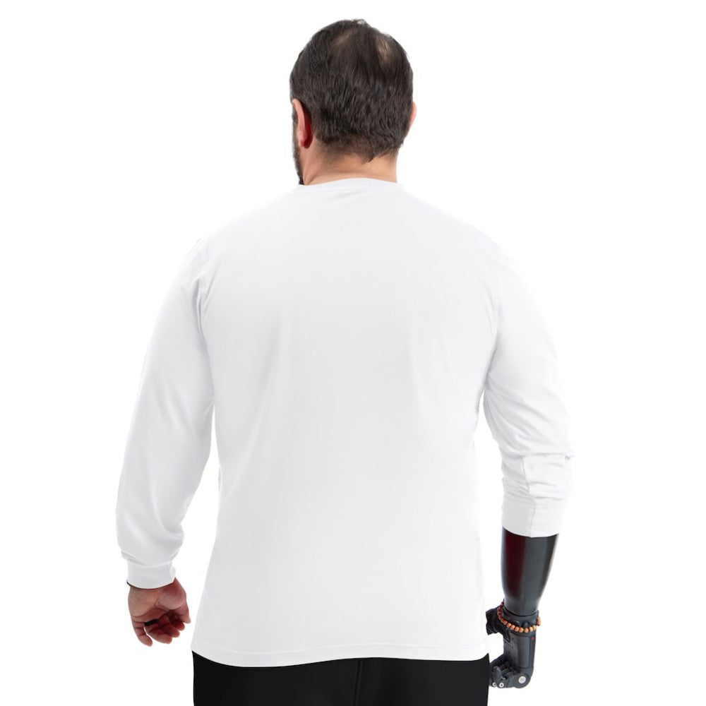 Utah Mammoth G-III Sports by Carl Banks Adaptive Mesh Effect Long Sleeve T-Shirt White