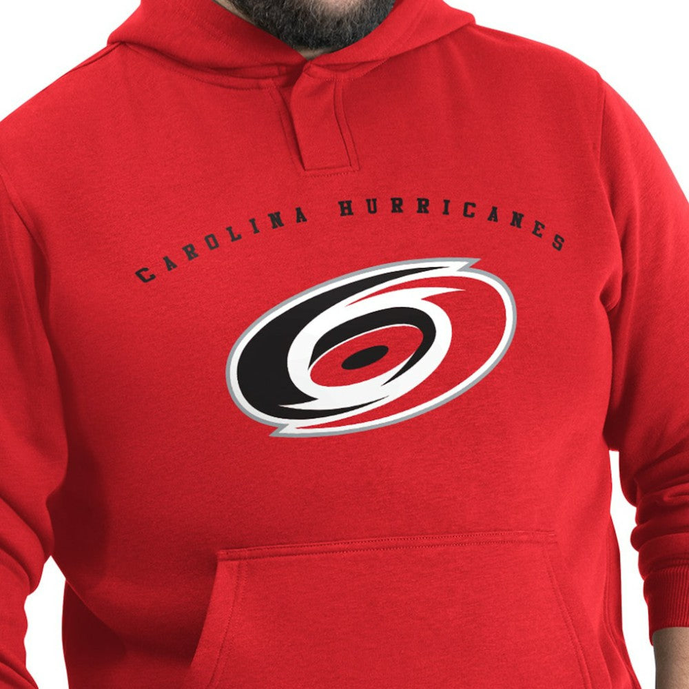 Carolina Hurricanes G-III Sports by Carl Banks Adaptive Classic Team Arc Fleece Hoodie Red
