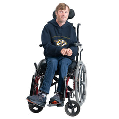 Nashville Predators G-III Sports by Carl Banks Adaptive Classic Team Arc Fleece Hoodie Navy