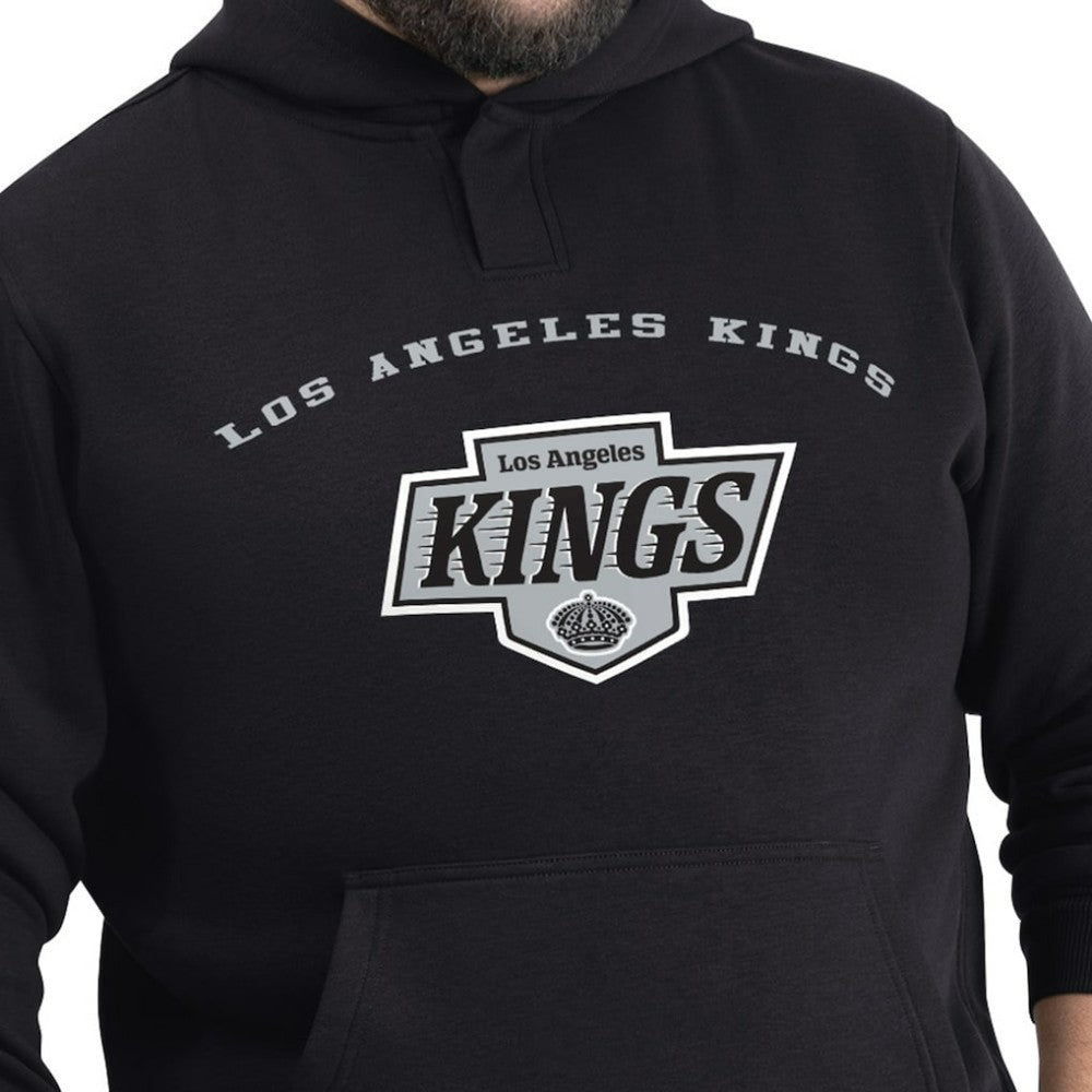 Los Angeles Kings G-III Sports by Carl Banks Adaptive Classic Team Arc Fleece Hoodie Black