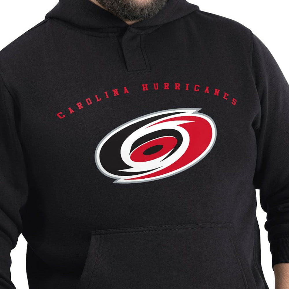 Carolina Hurricanes G-III Sports by Carl Banks Adaptive Classic Team Arc Fleece Hoodie Black