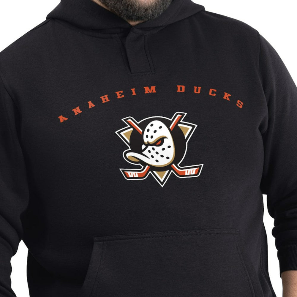 Anaheim Ducks G-III Sports by Carl Banks Adaptive Classic Team Arc Fleece Hoodie Black