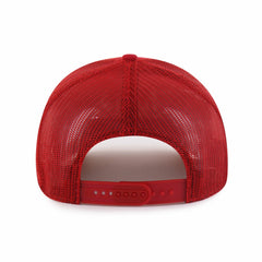 Los Angeles Angels Pitstop Trucker Adjustable Hat Red | 47 brand