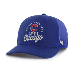 Chicago Cubs Pitstop Trucker Adjustable Hat Royal | 47 brand