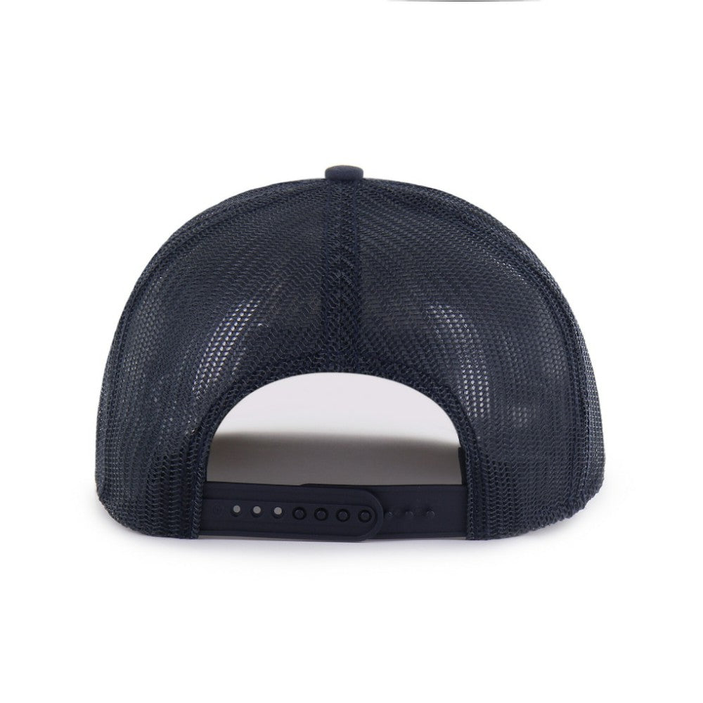 Atlanta Braves Pitstop Trucker Adjustable Hat Navy | 47 brand