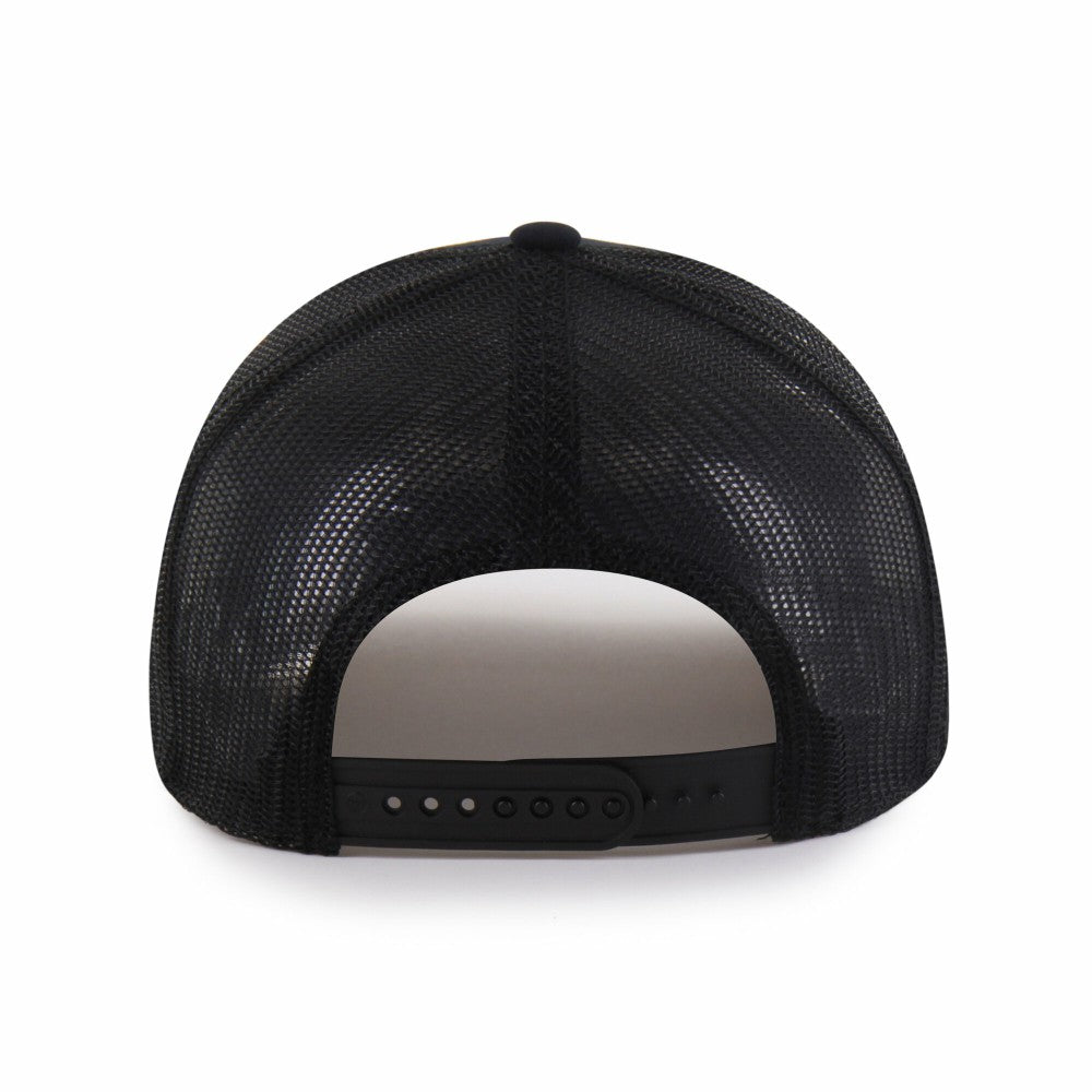 Miami Marlins Pitstop Trucker Adjustable Hat Black | 47 brand